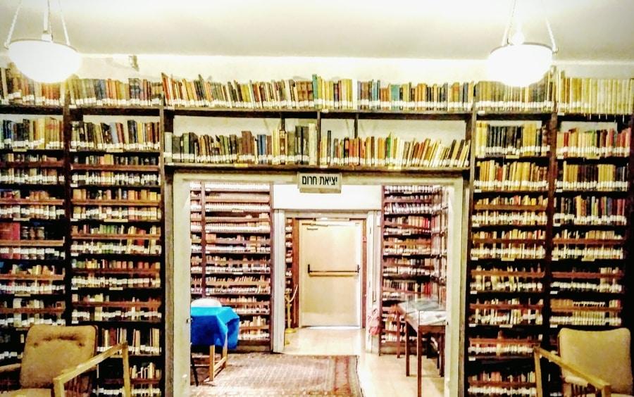 With about 20,000 titles, Ben Gurion's library took up half the space of this house