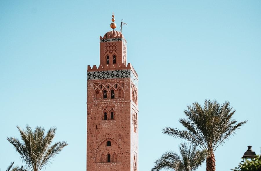 The city of Marrakesh, Morocco, Koutoubia Mosque. Adiseesworld travel blog - לאן שלא תלכו במרקש, "ישגיח" עליכם באופן תמידי מסגד הקוטוביה