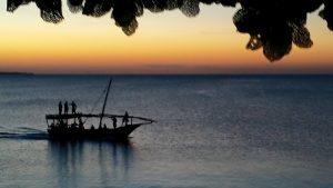 Sunset in Nungwi, Beach, Zanzibar Island, Tanzania