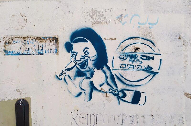 Graffiti Tour in Jerusalem - Political Criticism