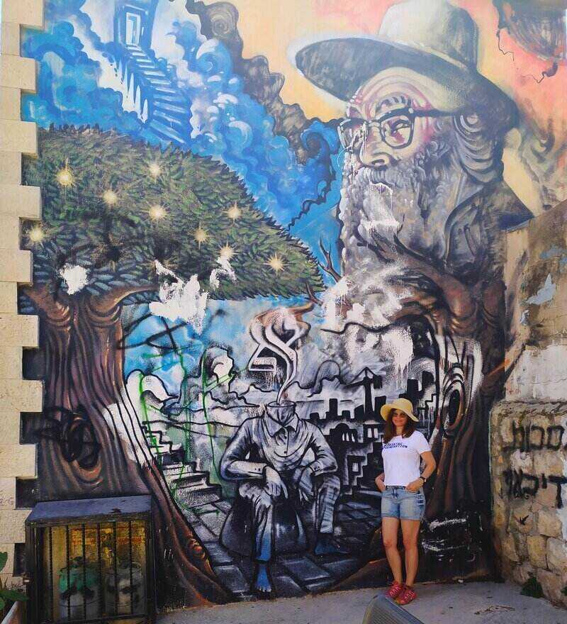 Painted Walls in Jerusalem