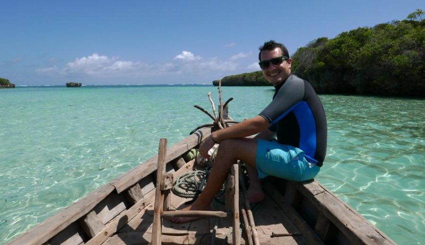 Gil Drori Travel Blogger, Mafia Island